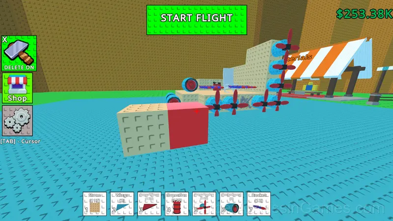 Obby: Build a Plane 100% Original gameplay screenshot 1