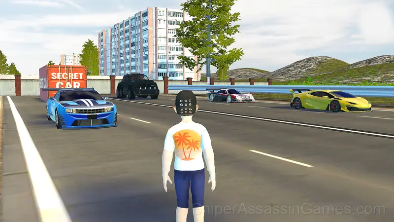 SpeedBoy 3: Chase in Sochi gameplay screenshot 1