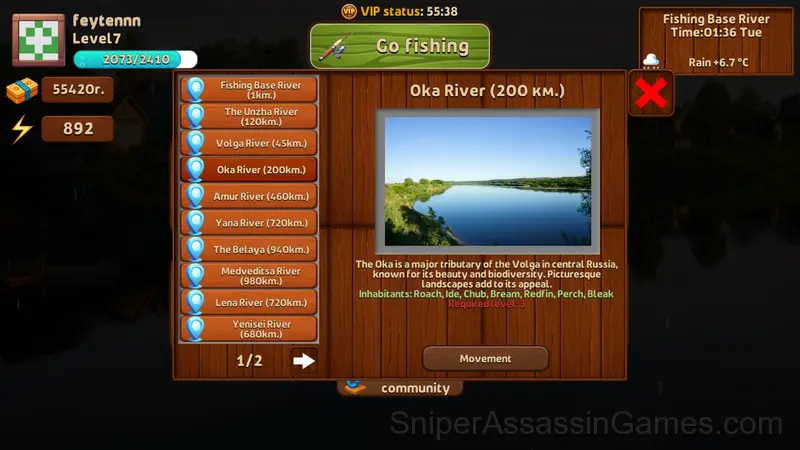Fishing the Russian Way gameplay screenshot 3