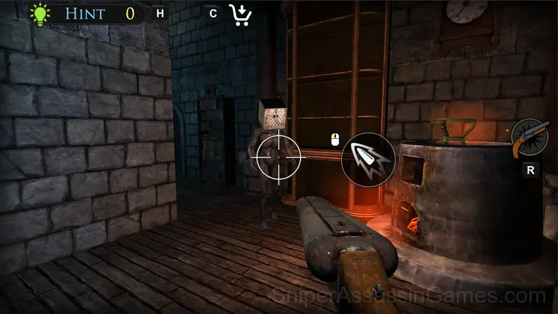 The Warlock's Prisoner gameplay screenshot 1