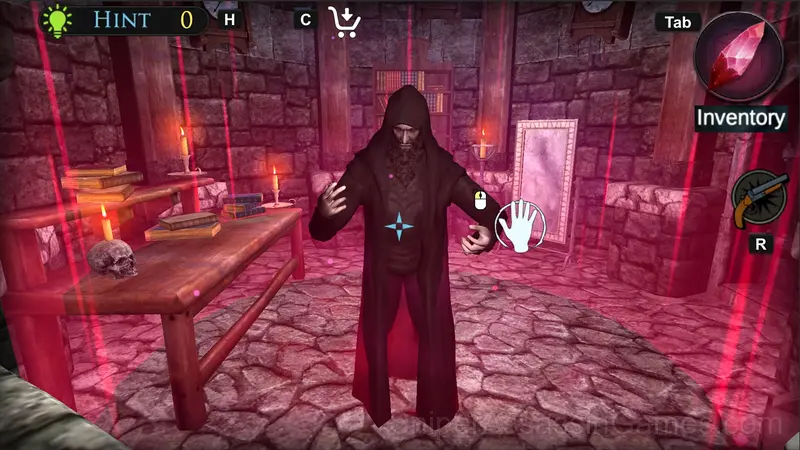 The Warlock's Prisoner gameplay screenshot 3