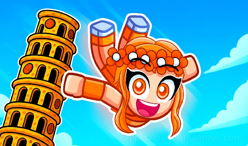 Play Robbie: Jump on the tower