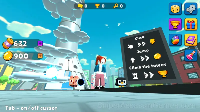 Robbie: Jump on the tower gameplay screenshot 2