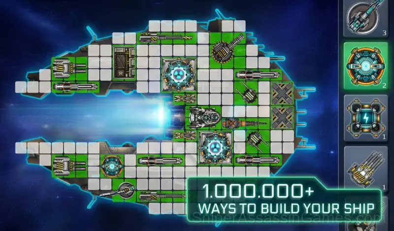 Play Space Arena: Spaceship Strategy