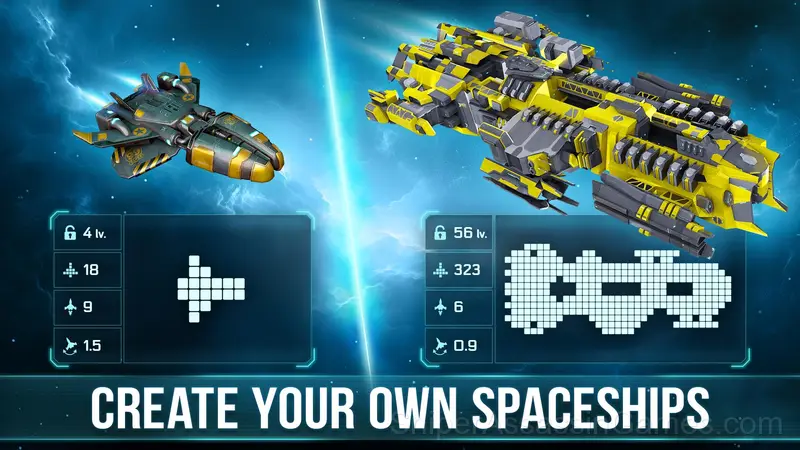Space Arena: Spaceship Strategy gameplay screenshot 1