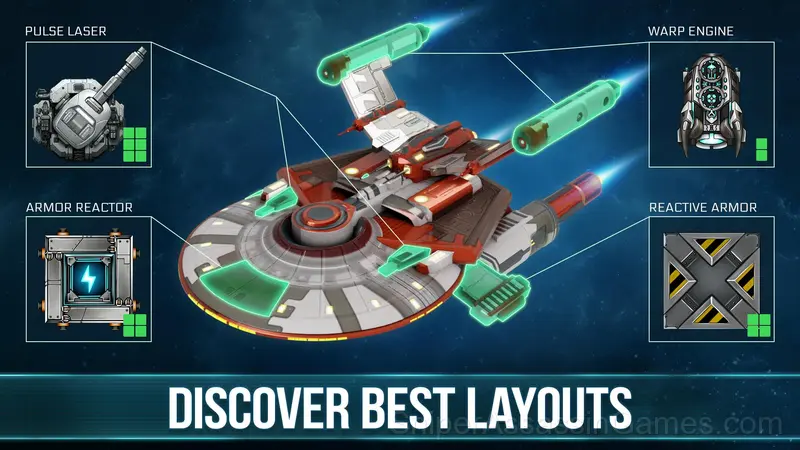 Space Arena: Spaceship Strategy gameplay screenshot 4