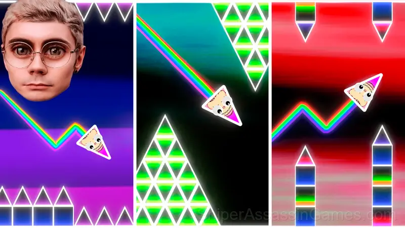 Geometry Dash: Meme Fight gameplay screenshot 1