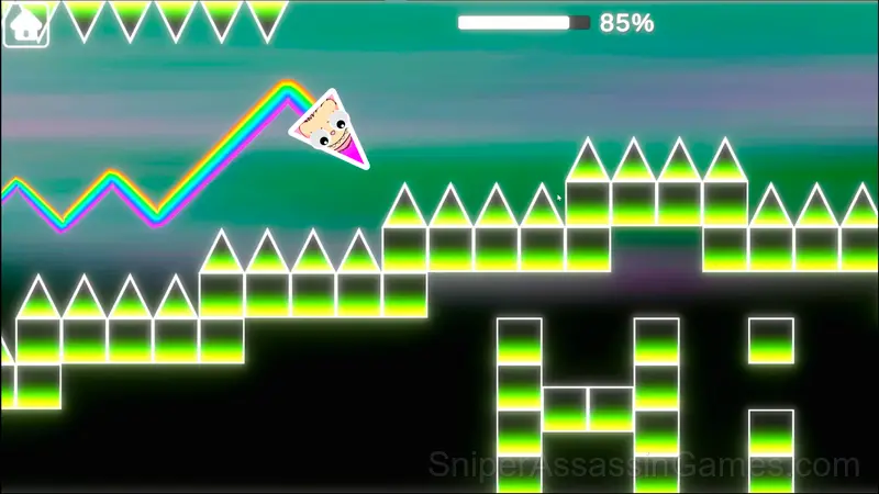 Geometry Dash: Meme Fight gameplay screenshot 3