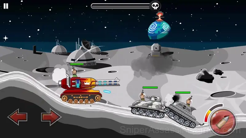 Hills of Steel gameplay screenshot 5