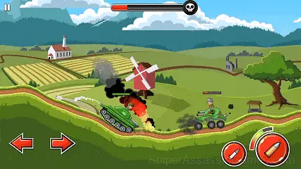 Hills of Steel gameplay screenshot 6