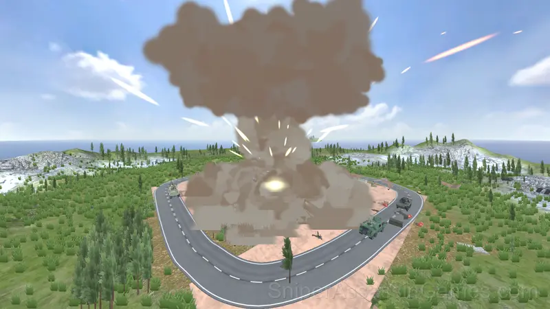 Missiles and Drones: A Strike On A Military Base gameplay screenshot 6