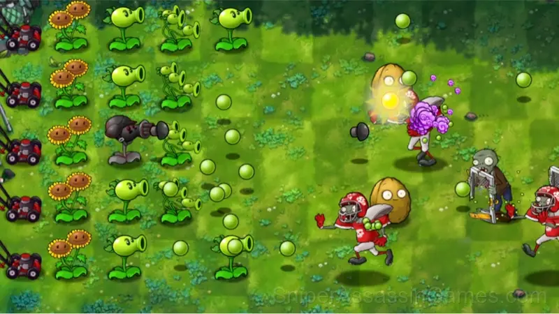 Plants vs Zombies Fusion Edition gameplay screenshot 1