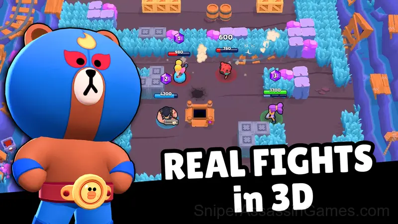 Brawl Simulator 3D gameplay screenshot 1