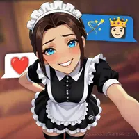 Chatting with the Maid