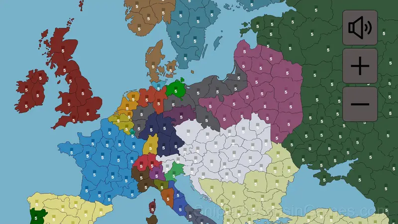 The Battle for Europe gameplay screenshot 3