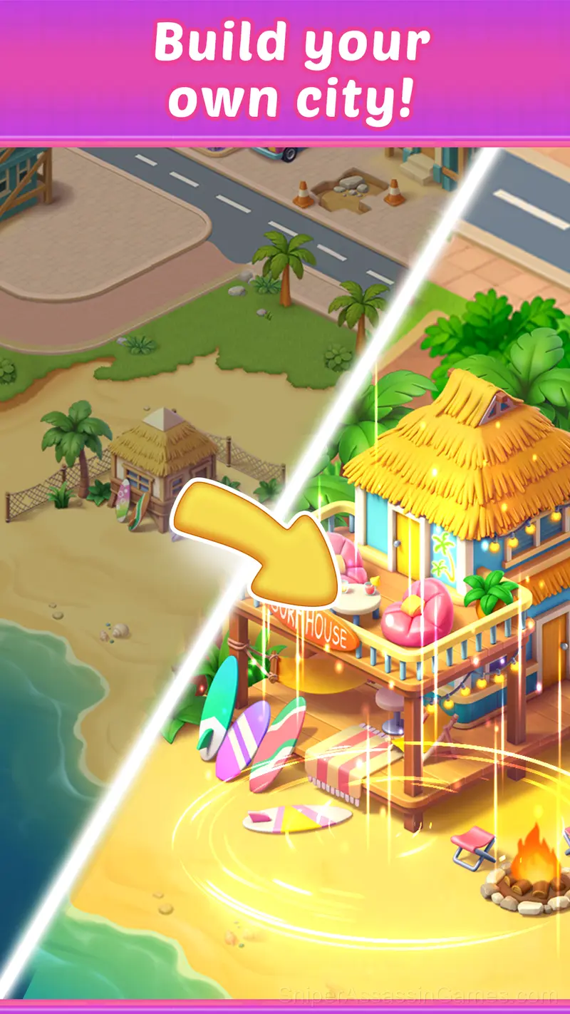 TropicVille gameplay screenshot 1