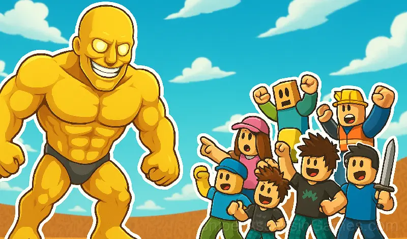 Play Obby online: 100 Players vs jock Tuntun Sahur