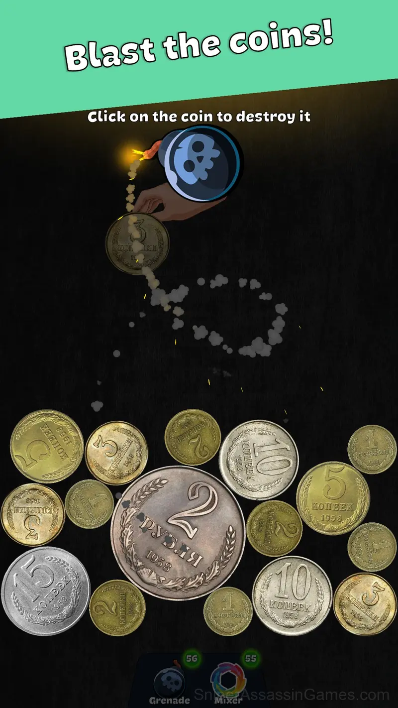 USSR Coins: Reach 5 Rubles! gameplay screenshot 2