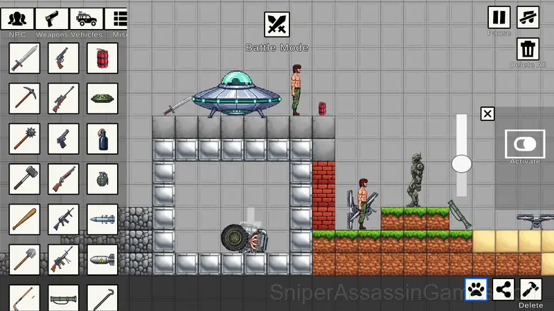 Modern Playground gameplay screenshot 1