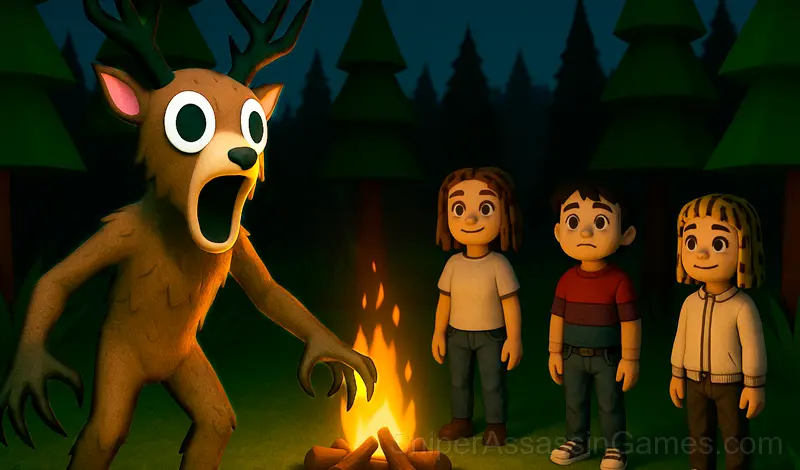 Play 99 Nights in the Forest. Horror Multiplayer
