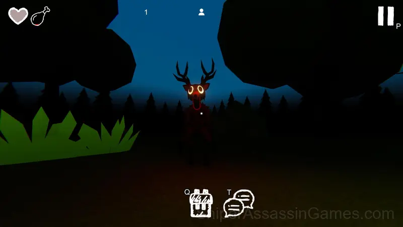 99 Nights in the Forest. Horror Multiplayer gameplay screenshot 1