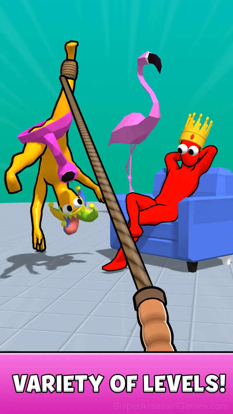 Ragdoll People & the Whip of Rage! Total Destroy! gameplay screenshot 2