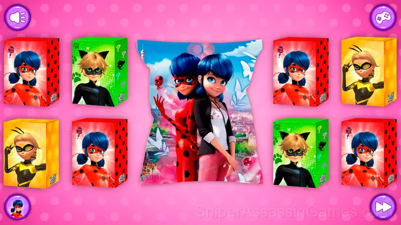 LadyBug Unboxing: Surprise Toys gameplay screenshot 2