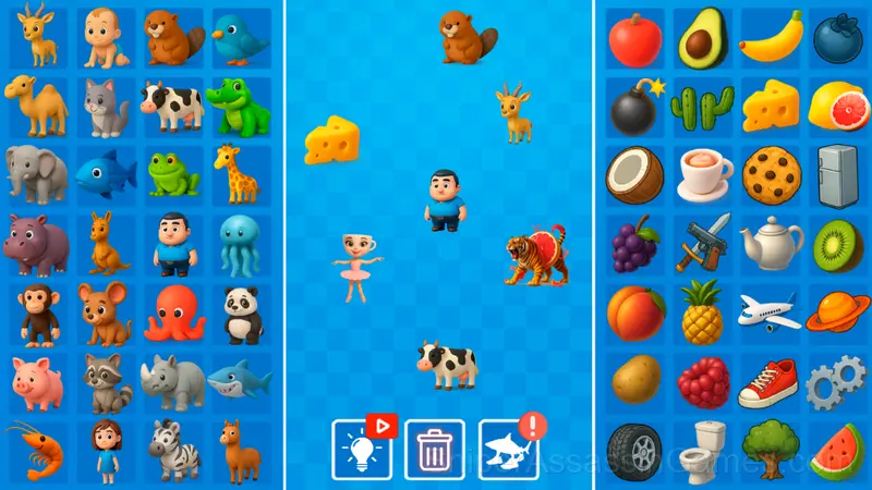 Italian Animal Merge: Open Brainrot gameplay screenshot 2