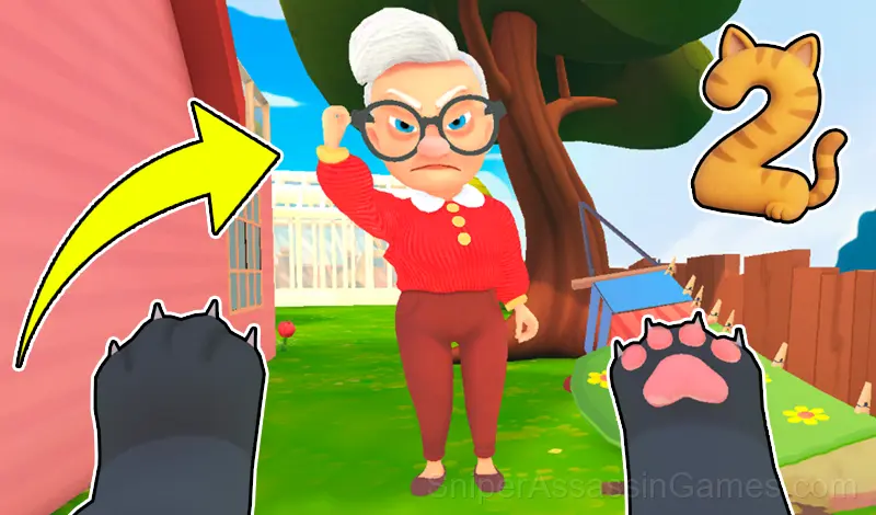 Play Cat and Granny 2