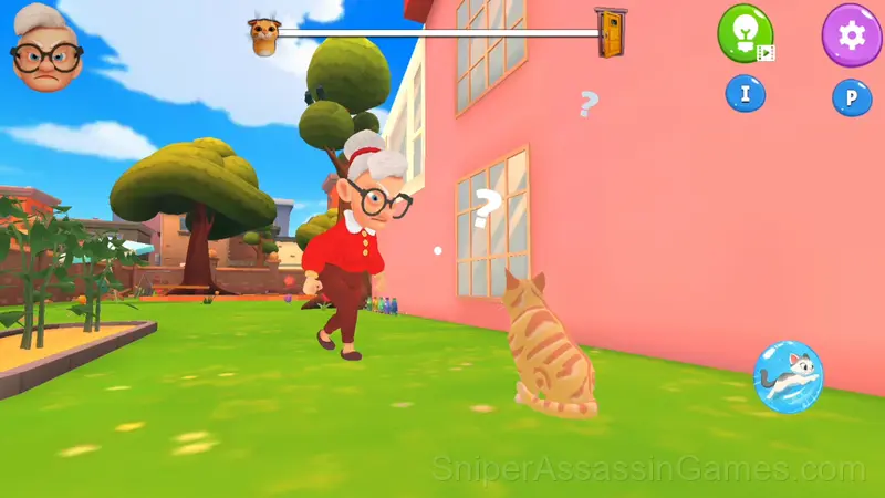 Cat and Granny 2 gameplay screenshot 1