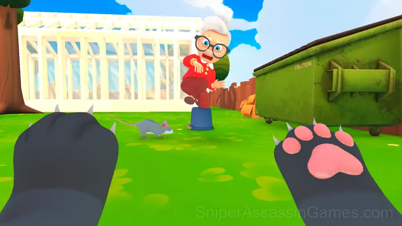 Cat and Granny 2 gameplay screenshot 2