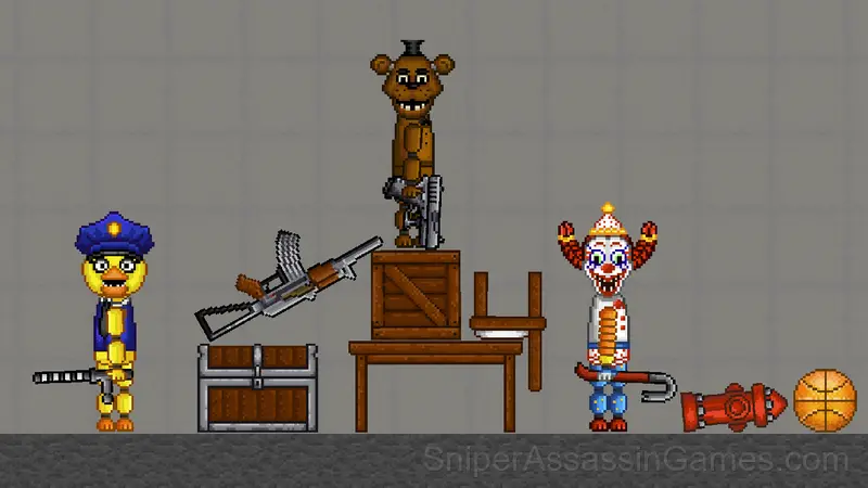 Five Nights at Freddy's Playground Sandbox gameplay screenshot 1