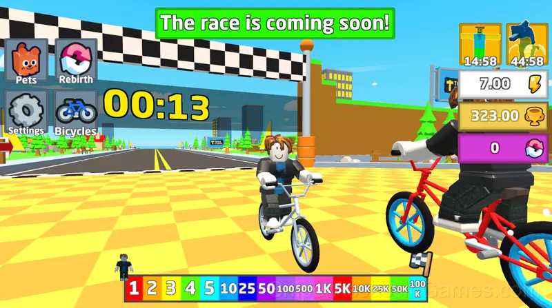 Bike Training! gameplay screenshot 1