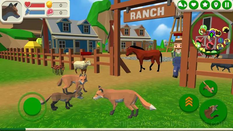 Fox Simulator 3D gameplay screenshot 2