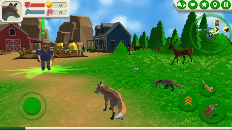 Fox Simulator 3D gameplay screenshot 3