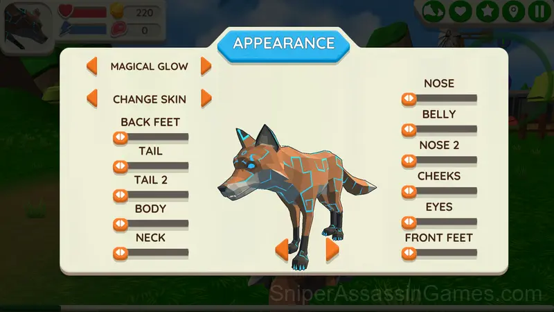 Fox Simulator 3D gameplay screenshot 4