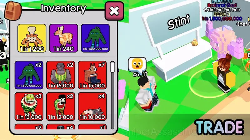 Hatch Brainrot Online gameplay screenshot 3