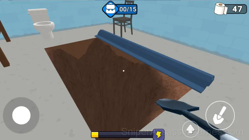 Prison escape: Digger gameplay screenshot 2
