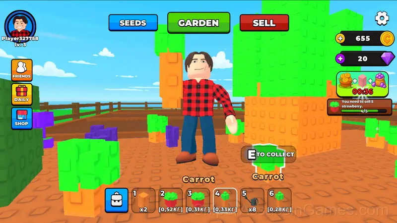 Grow a Garden: Play with Friends! gameplay screenshot 1