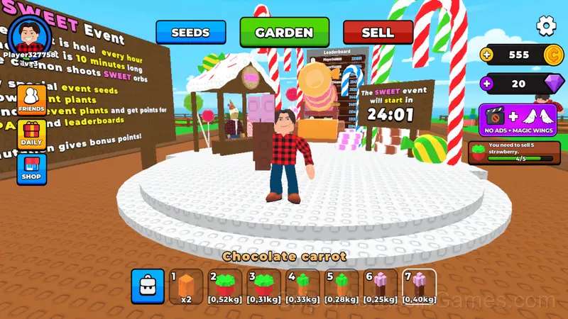 Grow a Garden: Play with Friends! gameplay screenshot 2