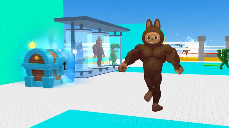 Obby: Camo Tower gameplay screenshot 1