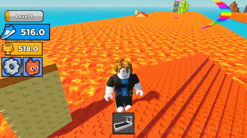 Escape from Lava! gameplay screenshot 1