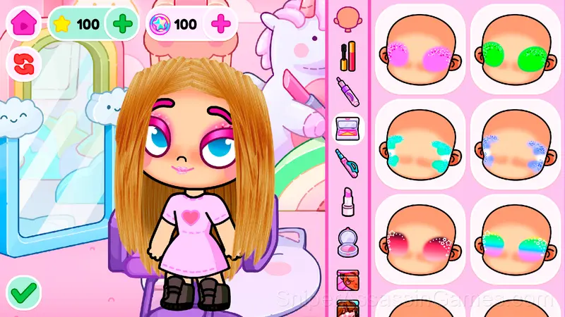 Avatar World Beauty Salon gameplay screenshot 6