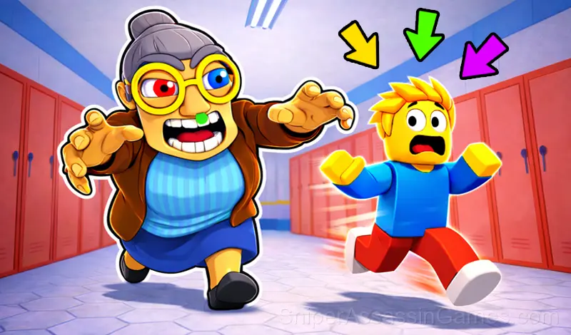 Play Escape from School: Evil Teacher!