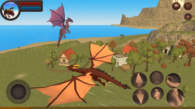 Dragon Life Simulator gameplay screenshot 1