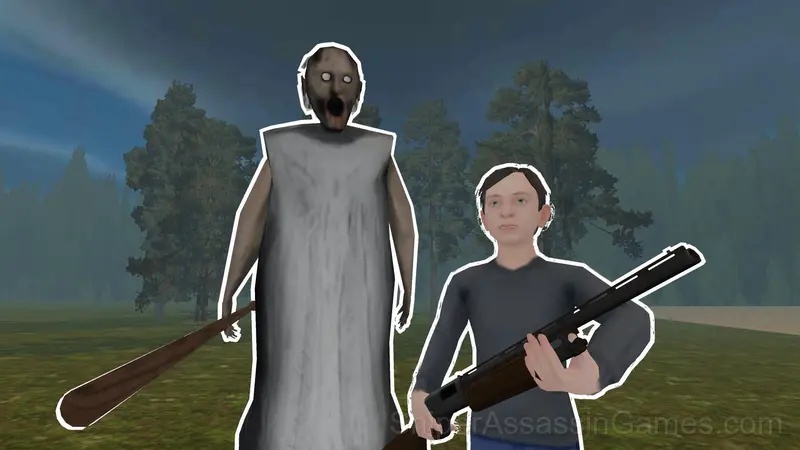 Schoolboy vs Granny gameplay screenshot 1