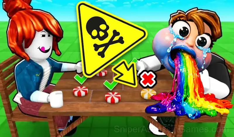 Play Roblox Poison Candy +1 Luck.