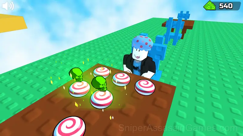 Roblox Poison Candy +1 Luck. gameplay screenshot 2