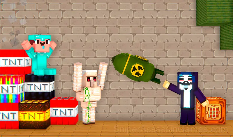 Play Noob Sandbox 3D