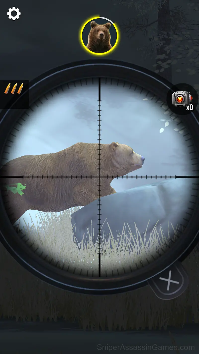 Hunter with rifle gameplay screenshot 1